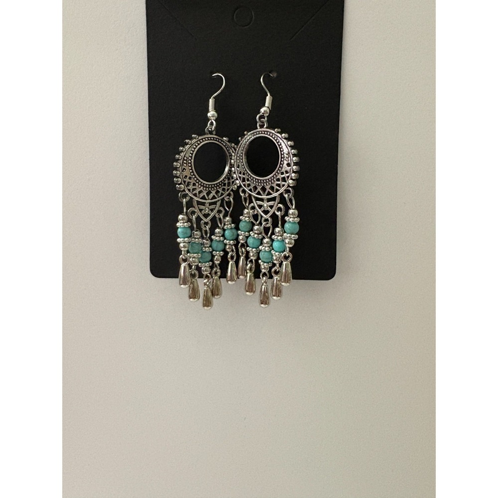 BOHO Chandelier Hoop Earrings